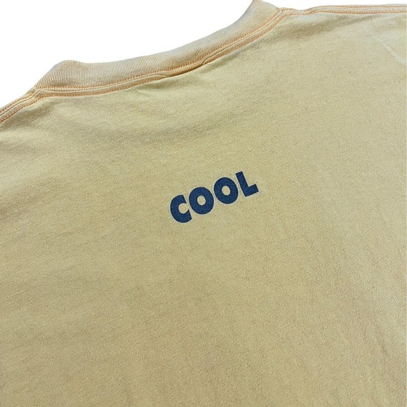 1997 Pierced Smiley Face Vintage All U T-Shirt Unisex XL Yellow y2k - Picture 2 of 7